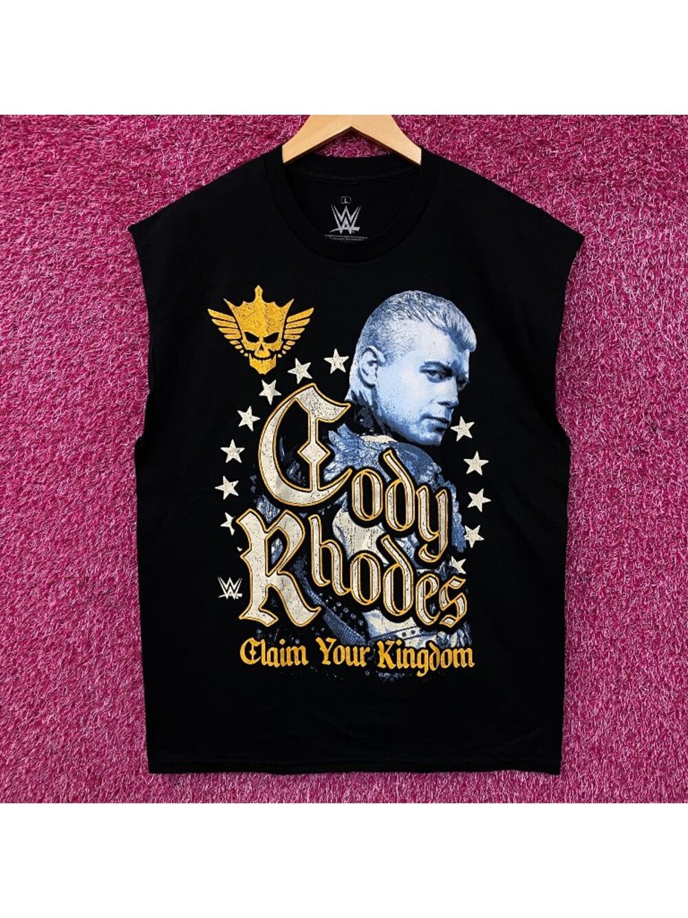 WWE Cody Rhodes Muscle Tank Top Large